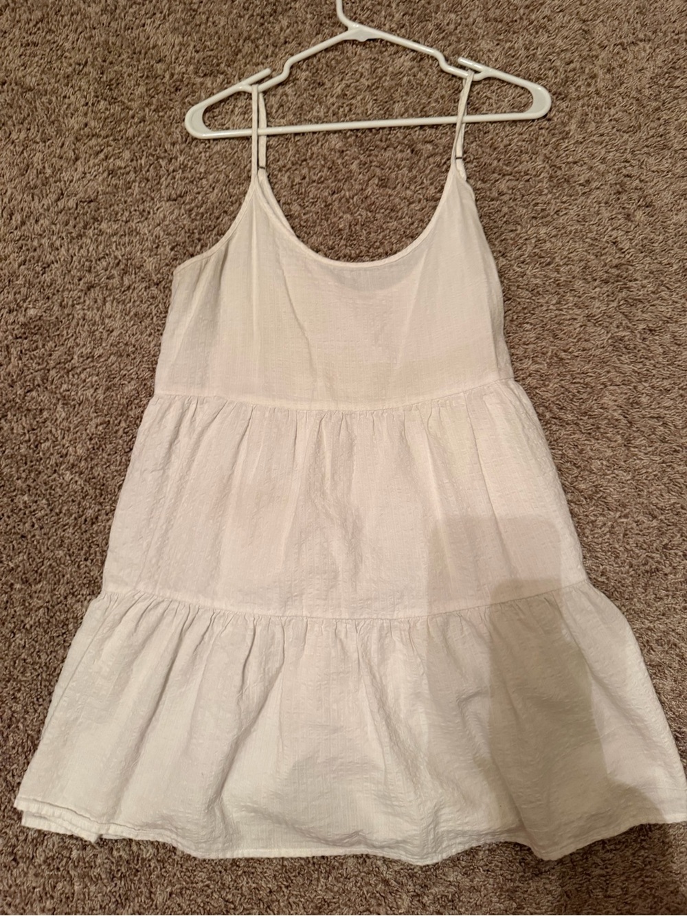 Cotton On White Textured Summer Top